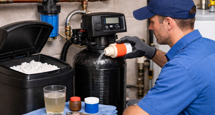 water softener maintenance near me