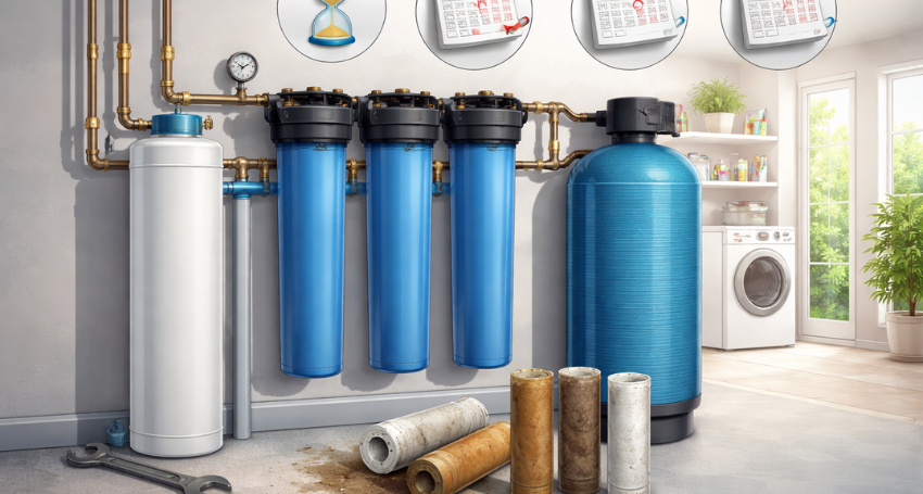 How Long Do Whole House Water Filters Last in a residential home