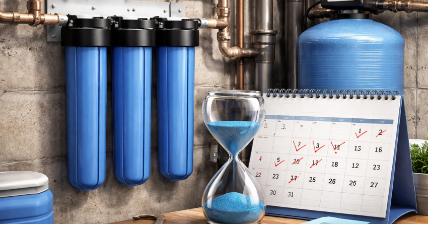 how long will a whole house water filter last system installed in a home